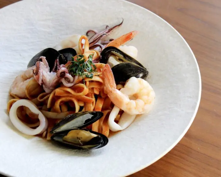 Seafood Fettucine